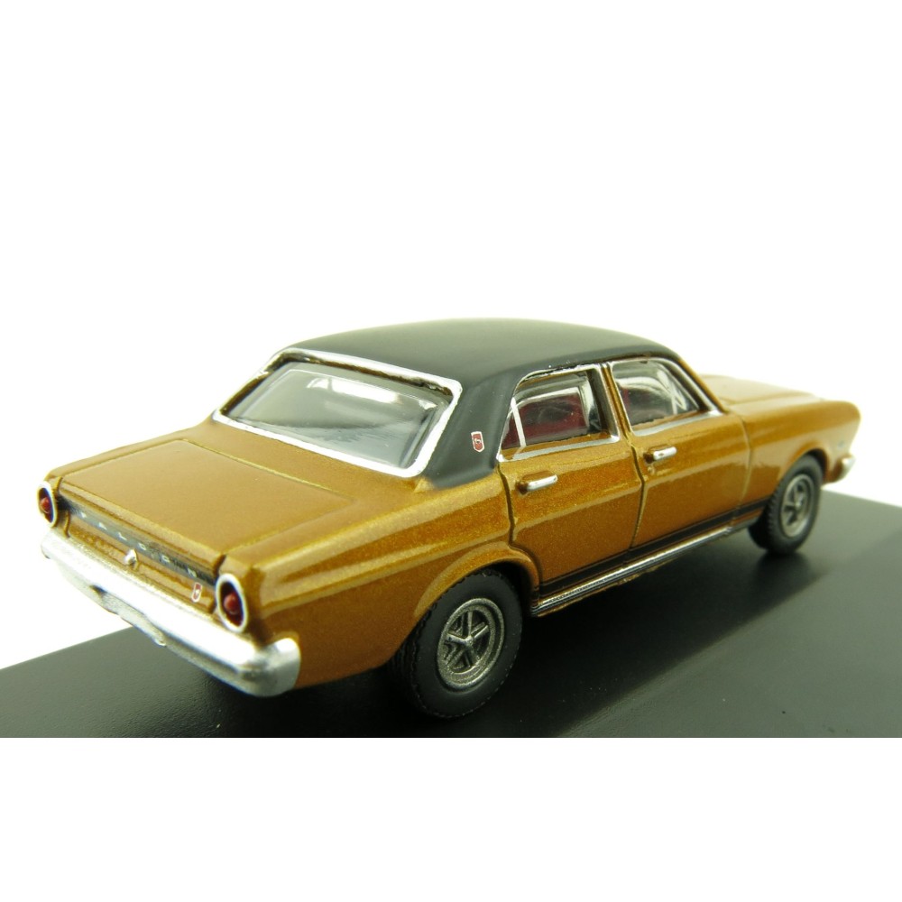 Road Ragers - Australian 1968 Ford XT Falcon GT Sedan in GT Gold  - H0 Scale 1:87