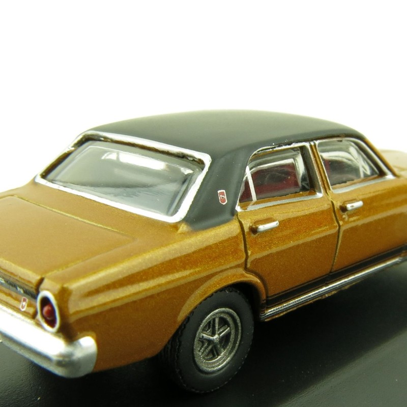 Road Ragers - Australian 1968 Ford XT Falcon GT Sedan in GT Gold  - H0 Scale 1:87
