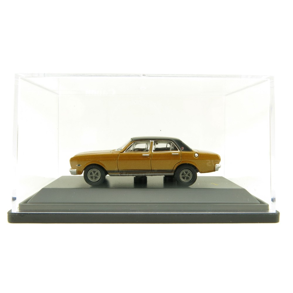 Road Ragers - Australian 1968 Ford XT Falcon GT Sedan in GT Gold  - H0 Scale 1:87