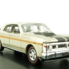 Road Ragers Australian 1971 Ford Falcon XY 351 GTHO Muscle Car in Quicksilver in H0 Scale 1:87