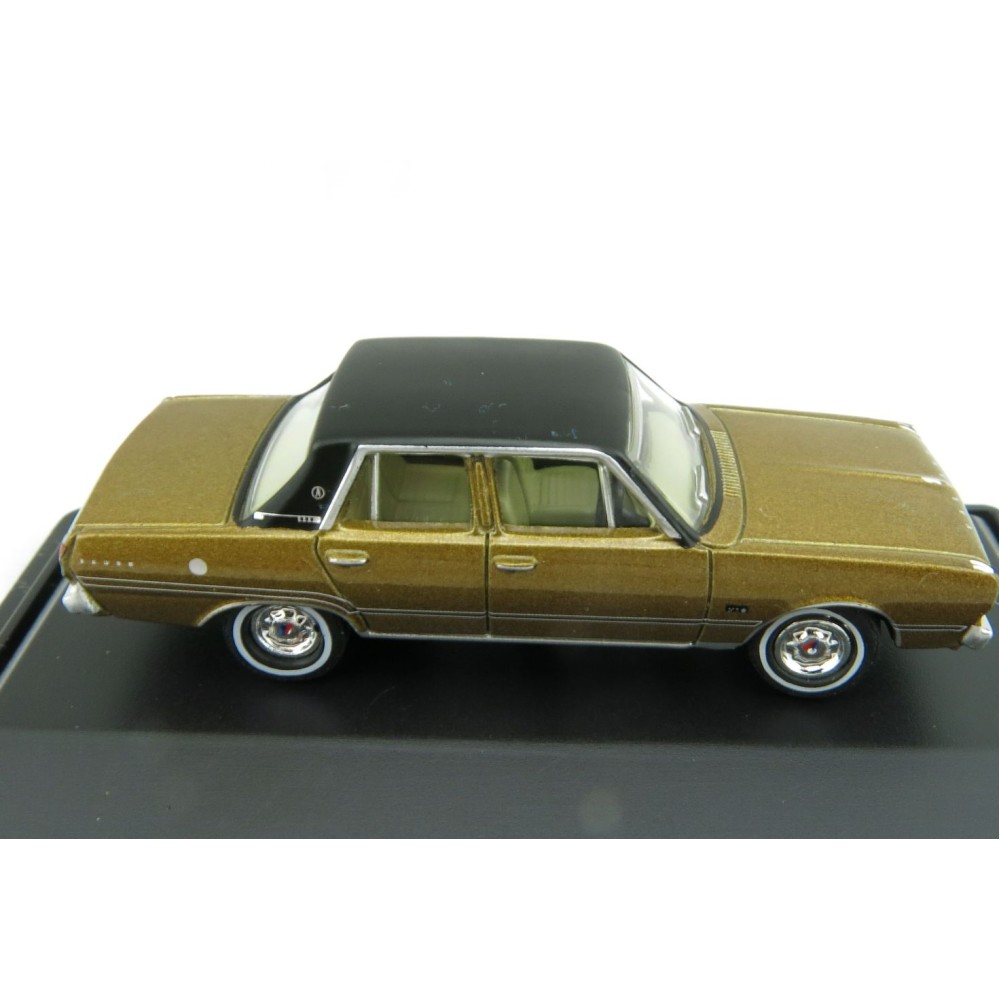 Road Ragers - Australian 1971 Valiant Chrysler VG Regal Sedan - Citron Gold - H0 Scale 1:87