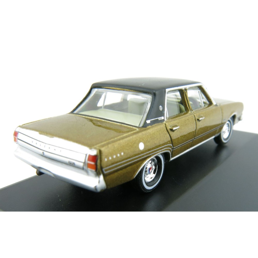 Road Ragers - Australian 1971 Valiant Chrysler VG Regal Sedan - Citron Gold - H0 Scale 1:87