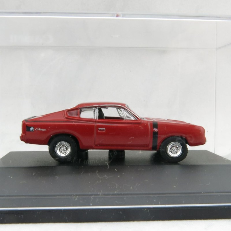 Road Ragers - Australian 1972 Valiant Chrysler R/T Charger Muscle Car - Hemi Red - H0 Scale 1:87