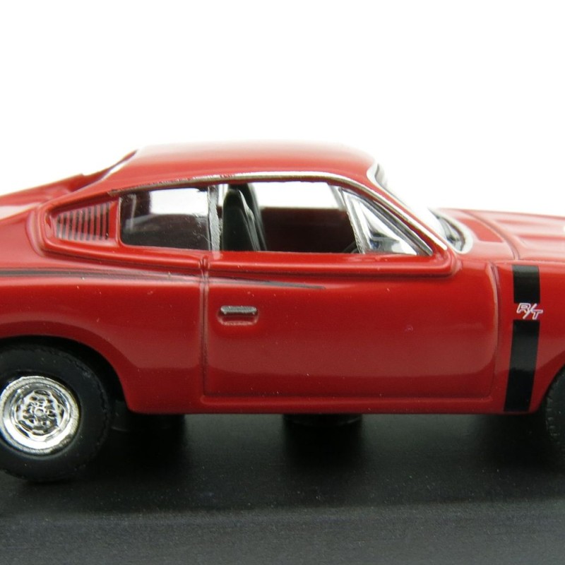 Road Ragers - Australian 1972 Valiant Chrysler R/T Charger Muscle Car - Hemi Red - H0 Scale 1:87