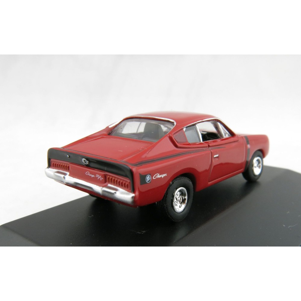 Road Ragers - Australian 1972 Valiant Chrysler R/T Charger Muscle Car - Hemi Red - H0 Scale 1:87