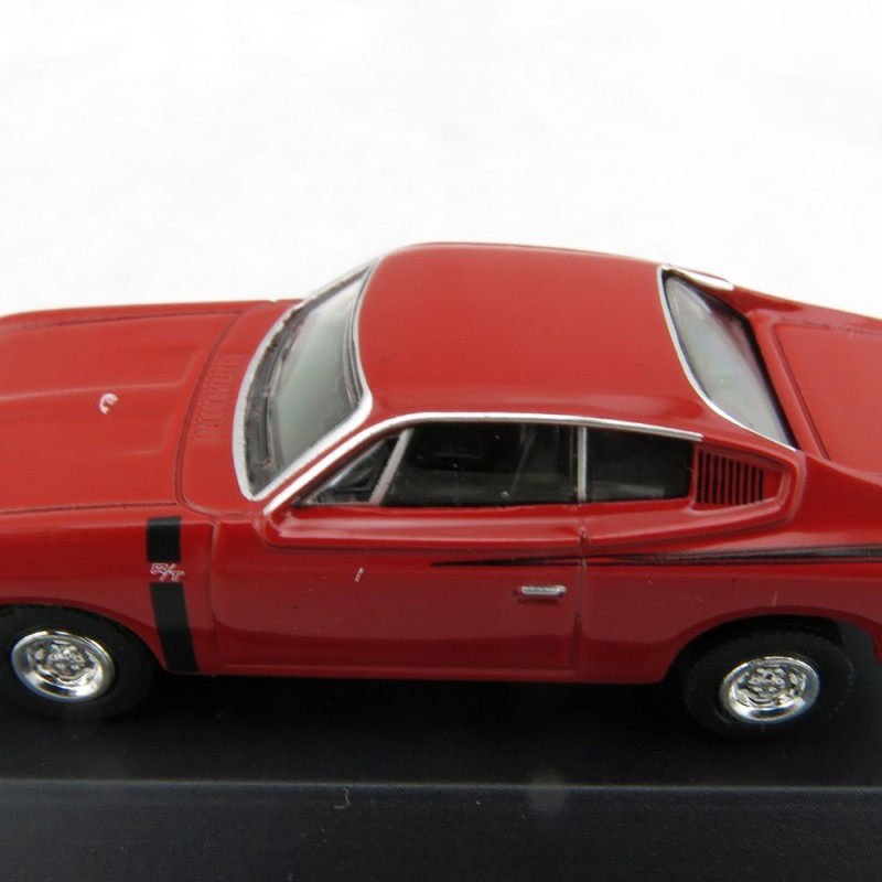 Road Ragers - Australian 1972 Valiant Chrysler R/T Charger Muscle Car - Hemi Red - H0 Scale 1:87