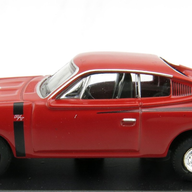 Road Ragers - Australian 1972 Valiant Chrysler R/T Charger Muscle Car - Hemi Red - H0 Scale 1:87