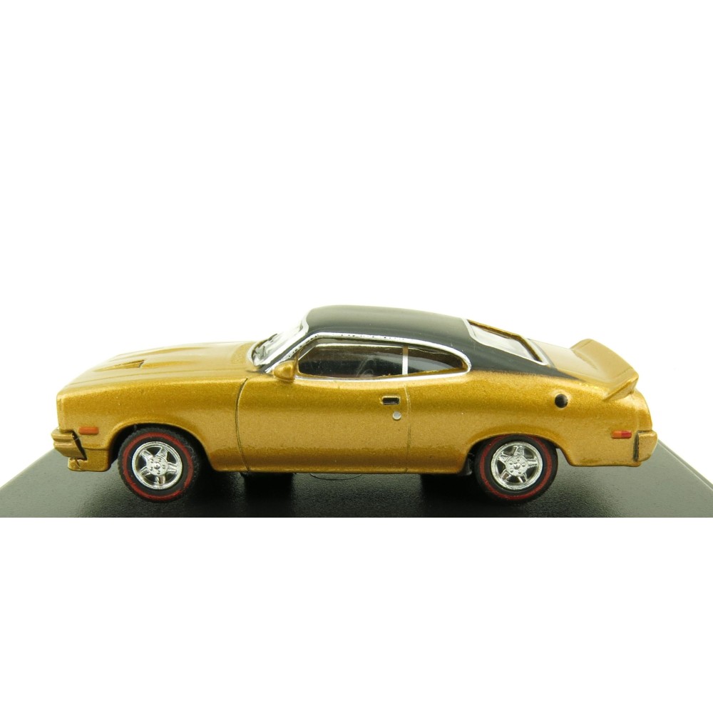 Road Ragers - Australian 1979 Ford XC GS Falcon Coupe Muscle Car - Gold Dust - H0 Scale 1:87