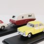Road Ragers Australian Holden FB & FJ  Twin Cruiser Caravan Set - Scale 1:87