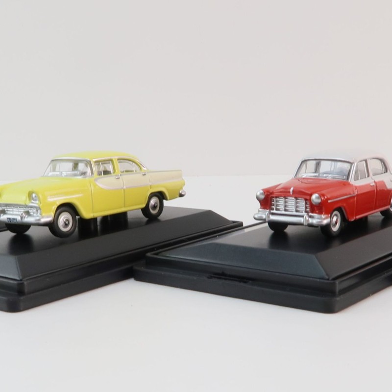 Road Ragers Australian Holden Set FB Sedan , FC Sedan, FJ Sedan & EH Sedan 1:87 