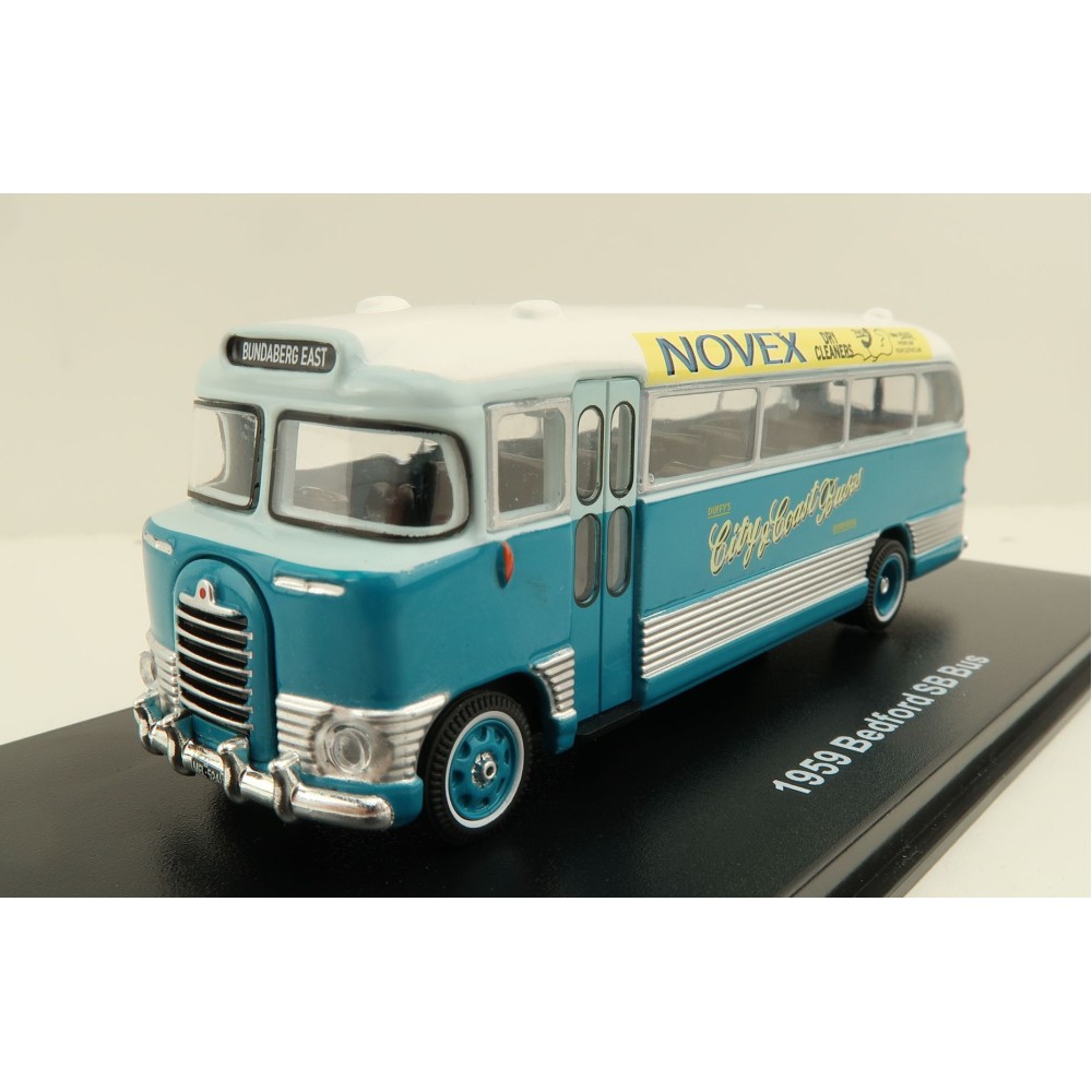 Road Ragers - Australien 1959 Bedford SB Bus - Duffy's City Coast Buses Bundabery QLD  - Scale 1:87