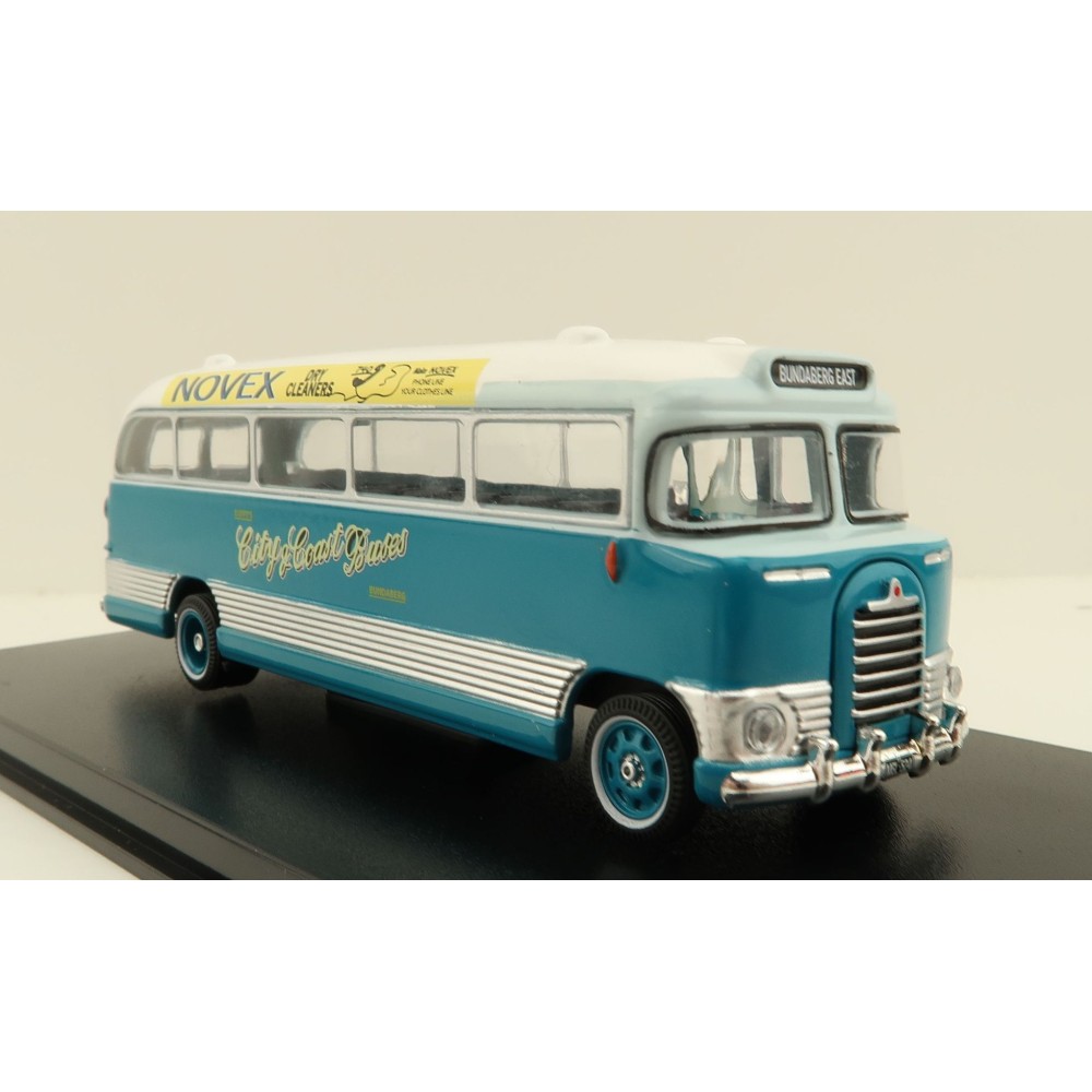 Road Ragers - Australien 1959 Bedford SB Bus - Duffy's City Coast Buses Bundabery QLD  - Scale 1:87