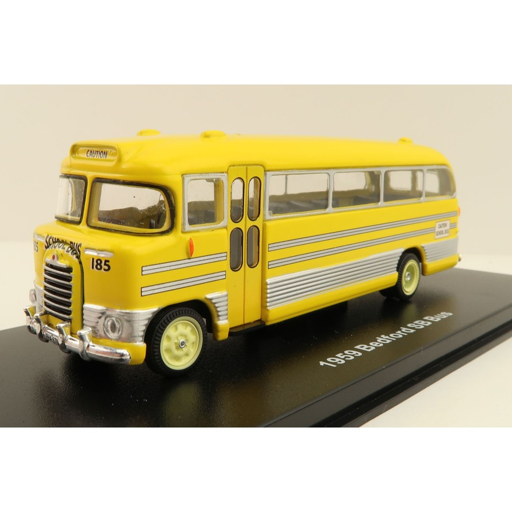 Road Ragers - Australien 1959 Bedford SB Bus - Pennington School Bus Yellow - Scale 1:87