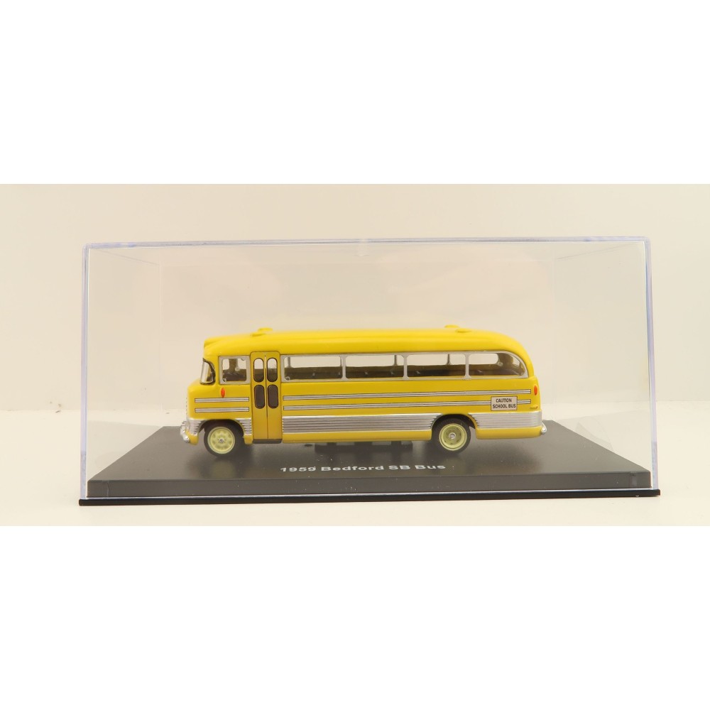 Road Ragers - Australien 1959 Bedford SB Bus - Pennington School Bus Yellow - Scale 1:87