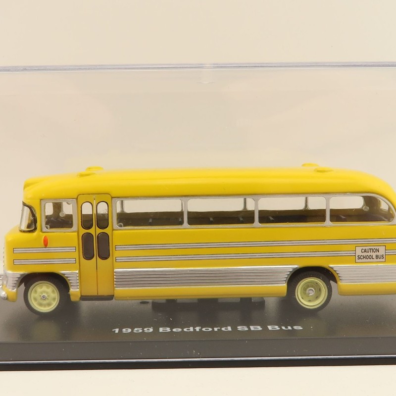 Road Ragers - Australien 1959 Bedford SB Bus - Pennington School Bus Yellow - Scale 1:87