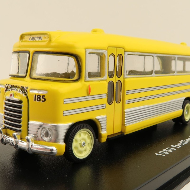Road Ragers - Australien 1959 Bedford SB Bus - Pennington School Bus Yellow - Scale 1:87