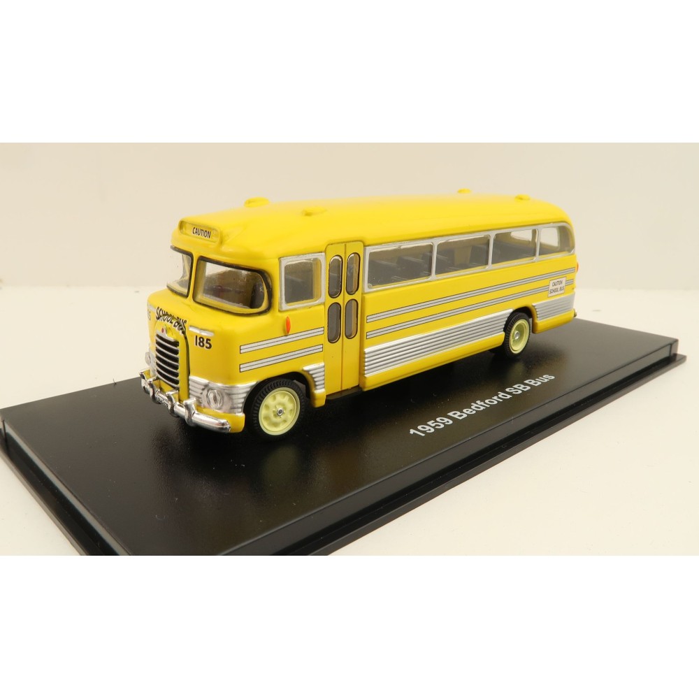 Road Ragers - Australien 1959 Bedford SB Bus - Pennington School Bus Yellow - Scale 1:87