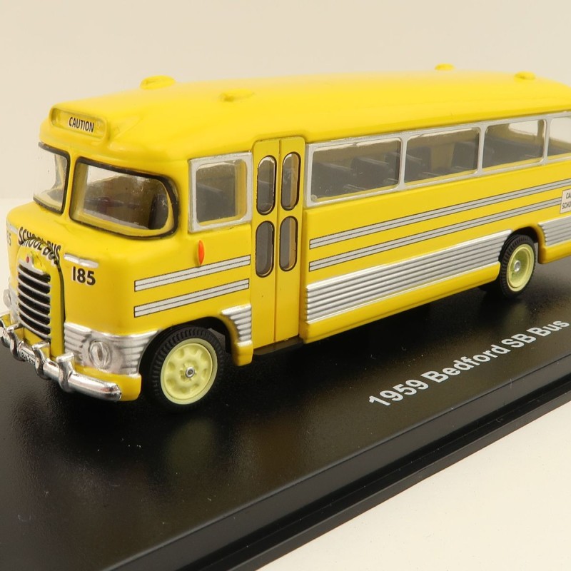 Road Ragers - Australien 1959 Bedford SB Bus - Pennington School Bus Yellow - Scale 1:87