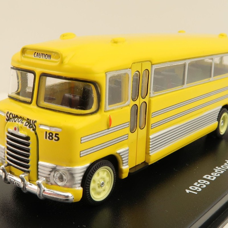 Road Ragers - Australien 1959 Bedford SB Bus - Pennington School Bus Yellow - Scale 1:87
