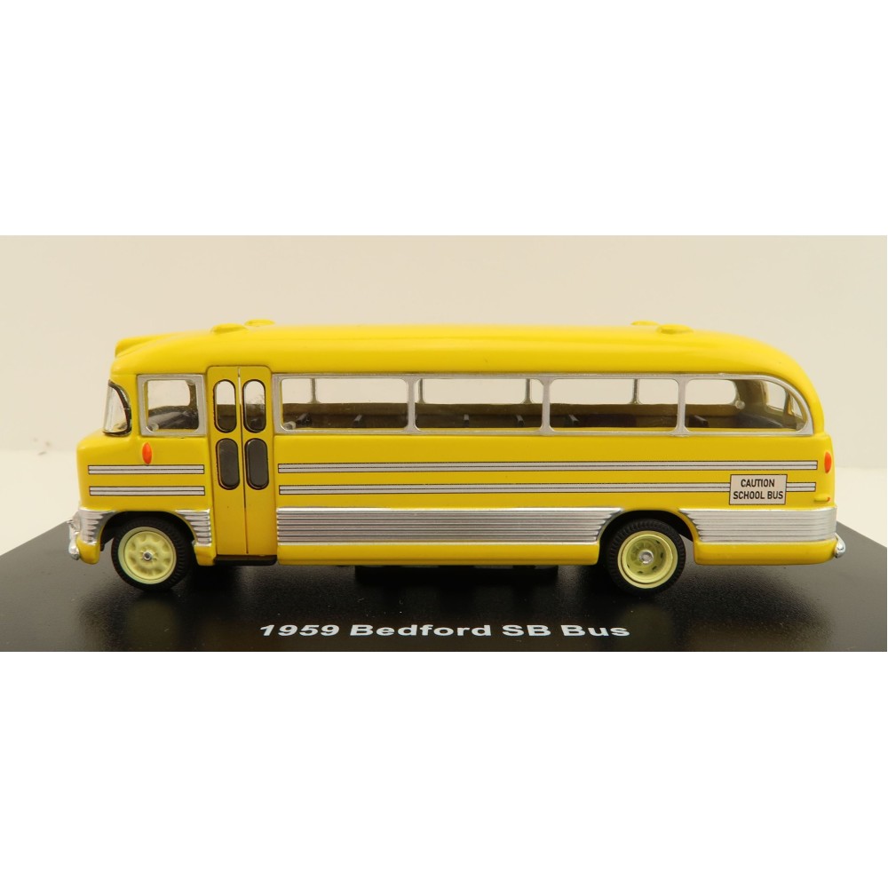 Road Ragers - Australien 1959 Bedford SB Bus - Pennington School Bus Yellow - Scale 1:87