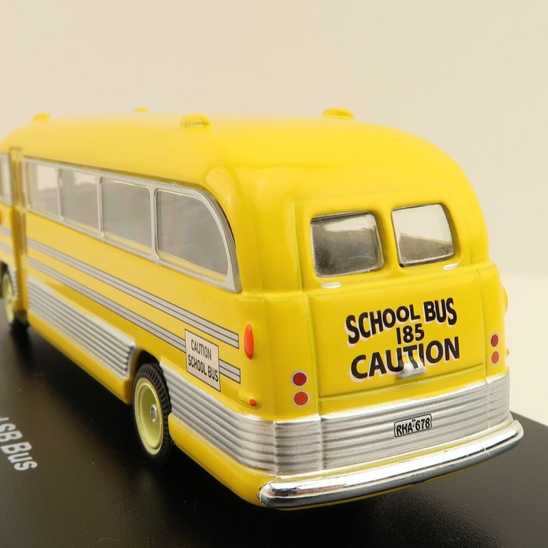 Road Ragers - Australien 1959 Bedford SB Bus - Pennington School Bus Yellow - Scale 1:87