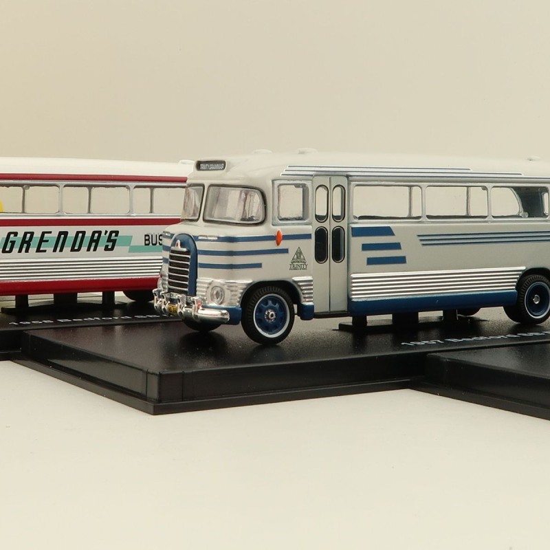 Road Ragers - Australien Bedford SB Bus - 4 Bus Set - Scale 1:87