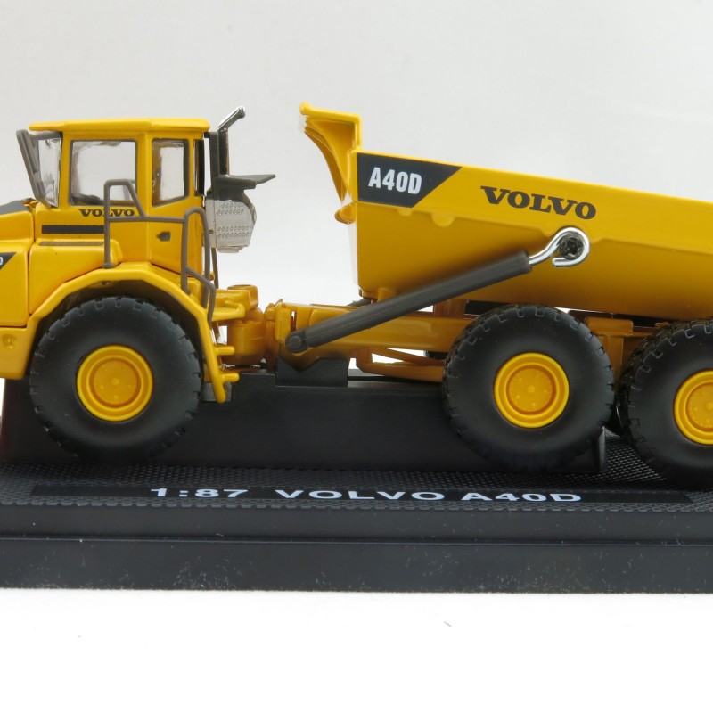 Road Ragers - Volvo A40D Articulated Dump Truck Australian Constrution & Demolition Company - Scale 1:87