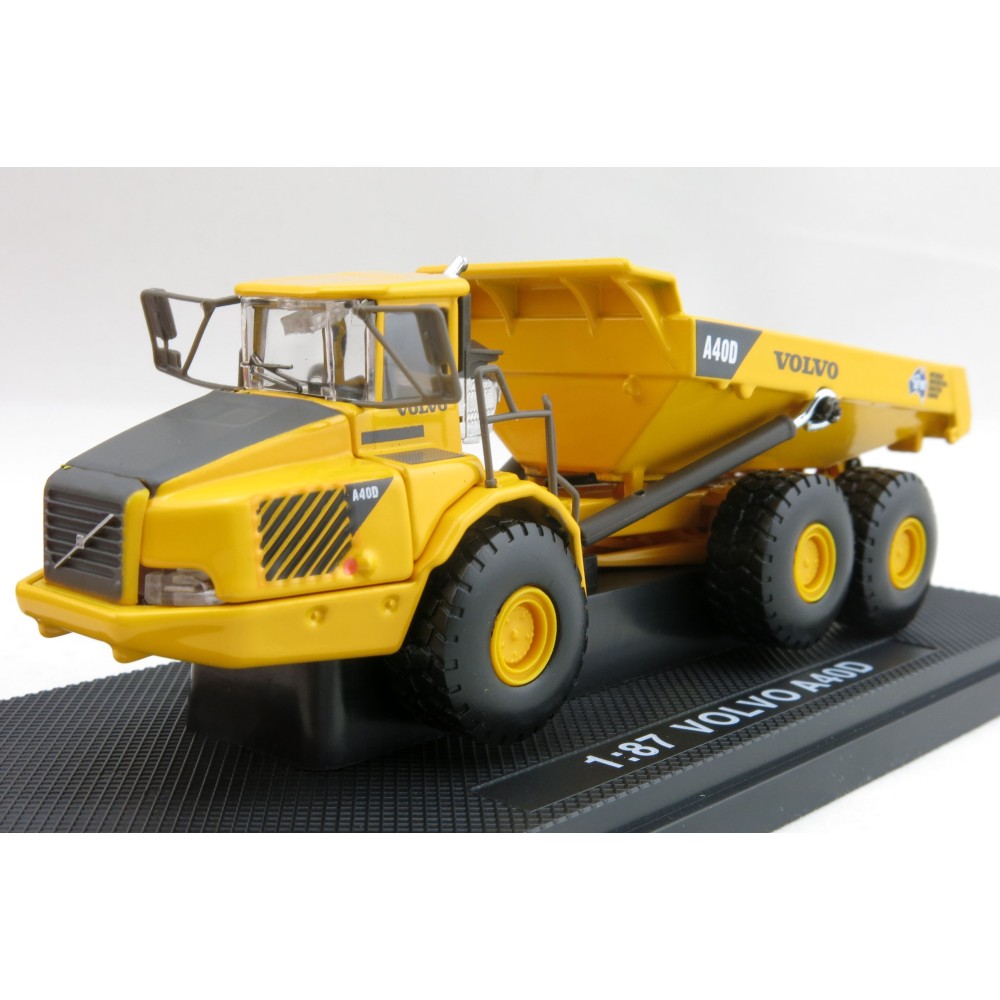 Road Ragers - Volvo A40D Articulated Dump Truck Australian Constrution & Demolition Company - Scale 1:87