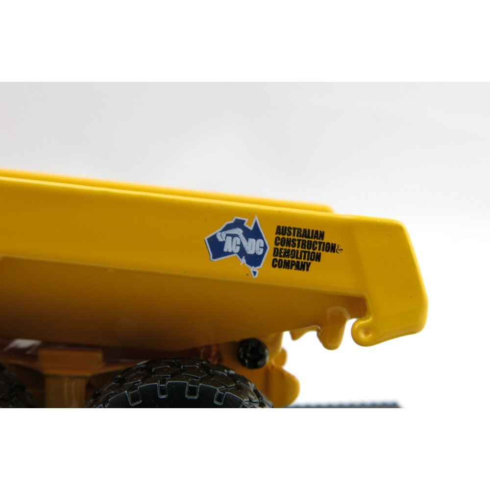 Road Ragers - Volvo A40D Articulated Dump Truck Australian Constrution & Demolition Company - Scale 1:87