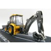 Road Ragers - Volvo BL71 Backhoe Loader Australian Constrution & Demolition Company - Scale 1:87