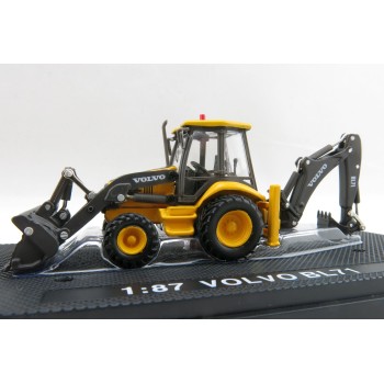 Road Ragers - Volvo BL71 Backhoe Loader Australian Constrution & Demolition Company - Scale 1:87