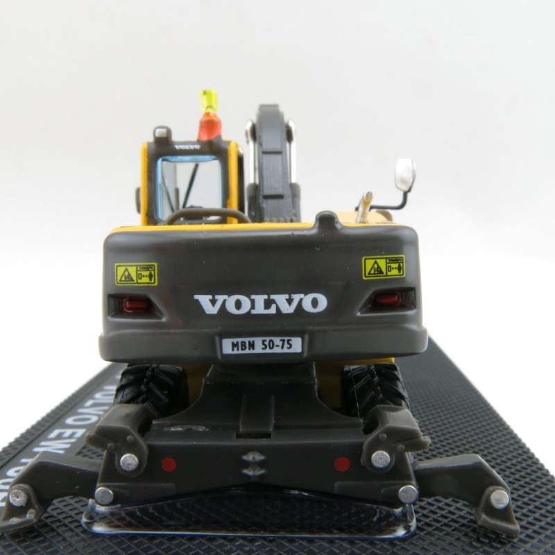 Road Ragers - Volvo EW180 B Mobile Wheeled Excavator Australian Constrution & Demolition Company - Scale 1:87