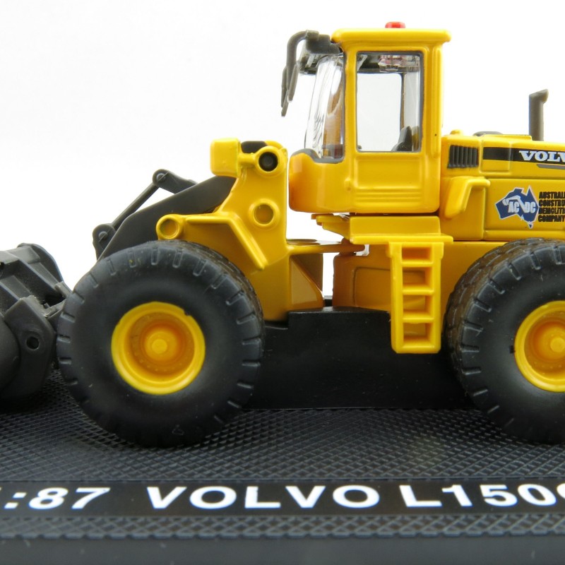Road Ragers - Volvo L 150C Four wheel Loader Australian Constrution & Demolition Company - Scale 1:87