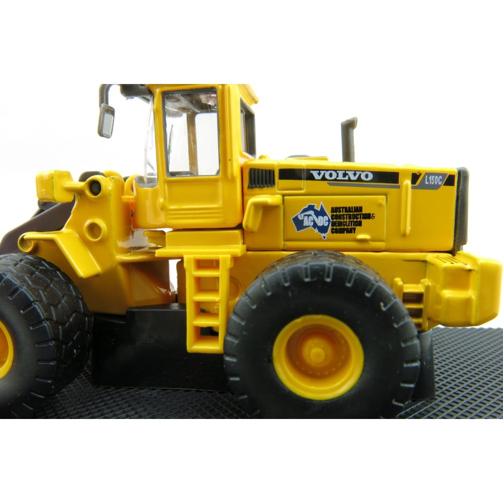 Road Ragers - Volvo L 150C Four wheel Loader Australian Constrution & Demolition Company - Scale 1:87
