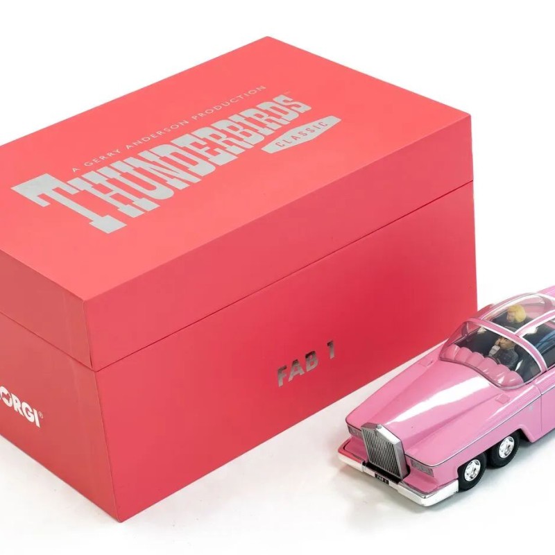 CORGI CC00605 Thunderbirds F.A.B. Collection - FAB 1 Pink Rolls Royce