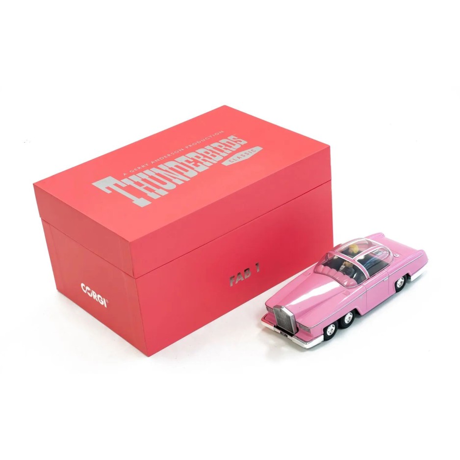 CORGI CC00605 Thunderbirds F.A.B. Collection - FAB 1 Pink Rolls Royce