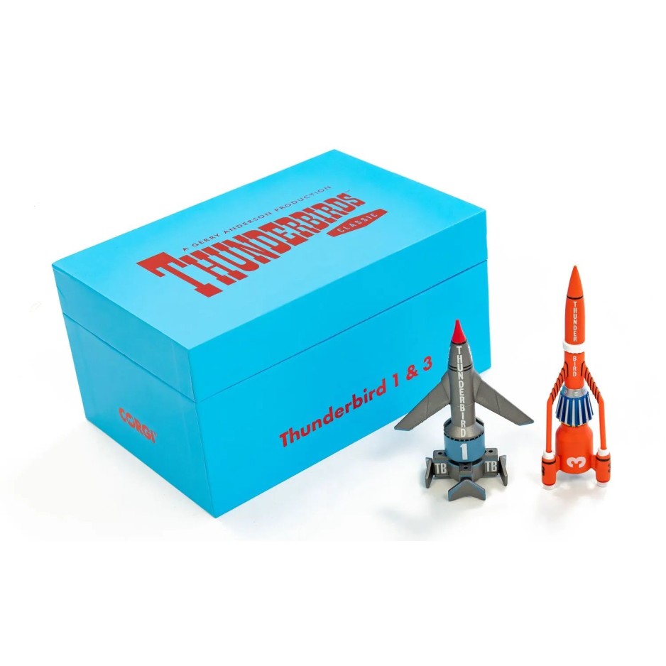 CORGI CC00902 Thunderbirds F.A.B. Collection - Thunderbird 1 and 3 Diecast Model