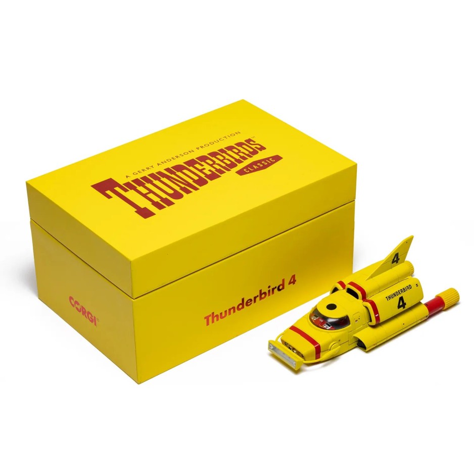 CORGI CC01401 Thunderbirds F.A.B. Collection - Thunderbird 4 Surfaces Solo Diecast Model