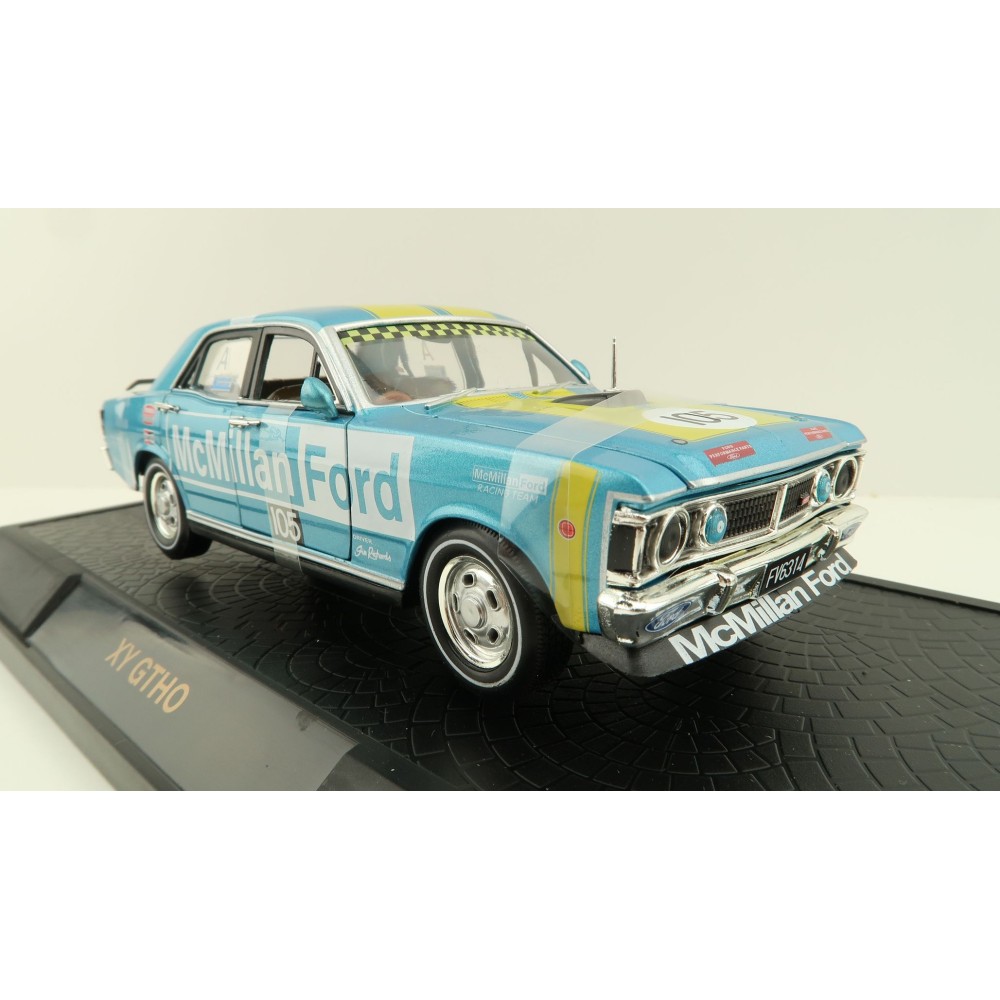 DDA Collectibles 32379-R105 McMillan #105 Racing Blue Ford XY GTHO Phase III - Scale 1:32