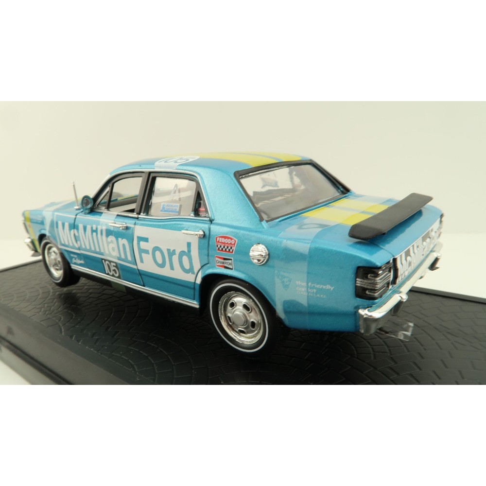 DDA Collectibles 32379-R105 McMillan #105 Racing Blue Ford XY GTHO Phase III - Scale 1:32