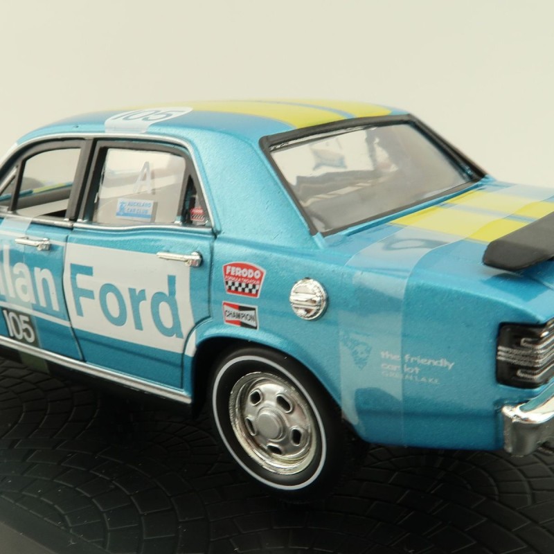 DDA Collectibles 32379-R105 McMillan #105 Racing Blue Ford XY GTHO Phase III - Scale 1:32