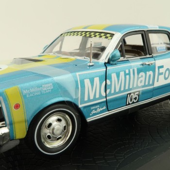 DDA Collectibles 32379-R105 McMillan #105 Racing Blue Ford XY GTHO Phase III - Scale 1:32