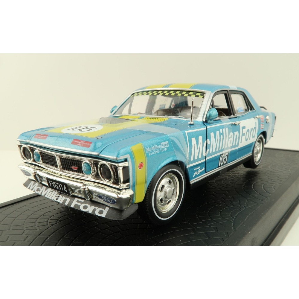 DDA Collectibles 32379-R105 McMillan #105 Racing Blue Ford XY GTHO Phase III - Scale 1:32