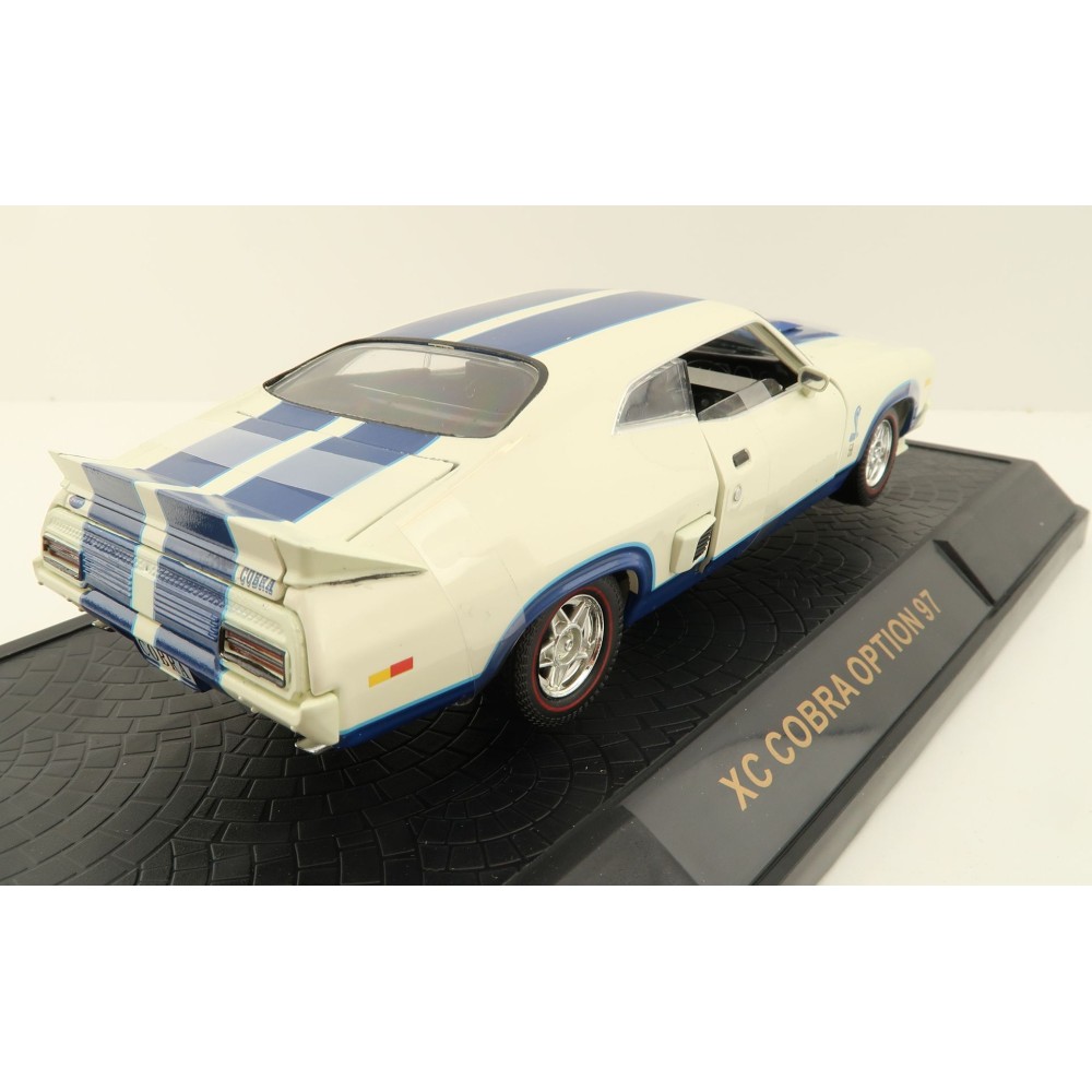 DDA Collectibles 32852-1 Option 97 XC Cobra Ford Falcon with White Blue Stripes - Scale 1:32