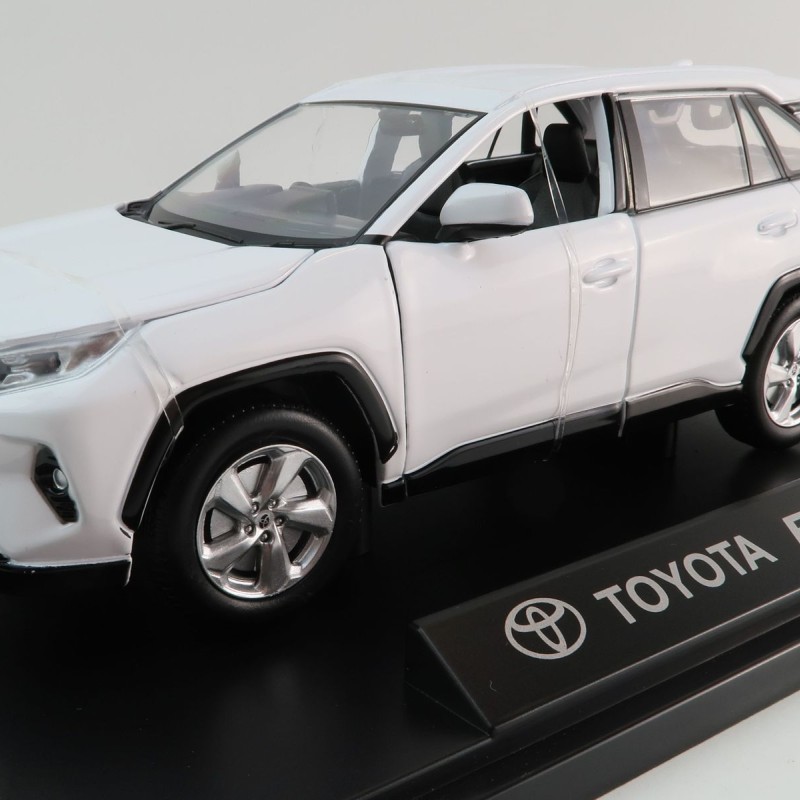 DDA Collectibles DDA124002 - Toyota RAV4 With Lights & Sounds White - Scale 1:24