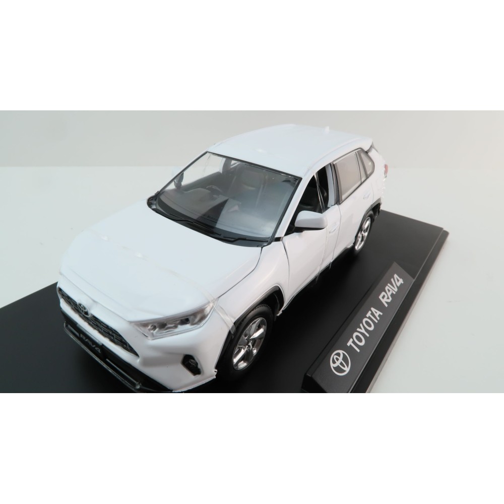 DDA Collectibles DDA124002 - Toyota RAV4 With Lights & Sounds White - Scale 1:24