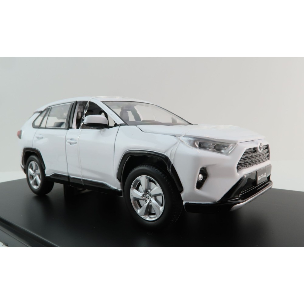 DDA Collectibles DDA124002 - Toyota RAV4 With Lights & Sounds White - Scale 1:24
