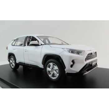 DDA Collectibles DDA124002 - Toyota RAV4 With Lights & Sounds White - Scale 1:24