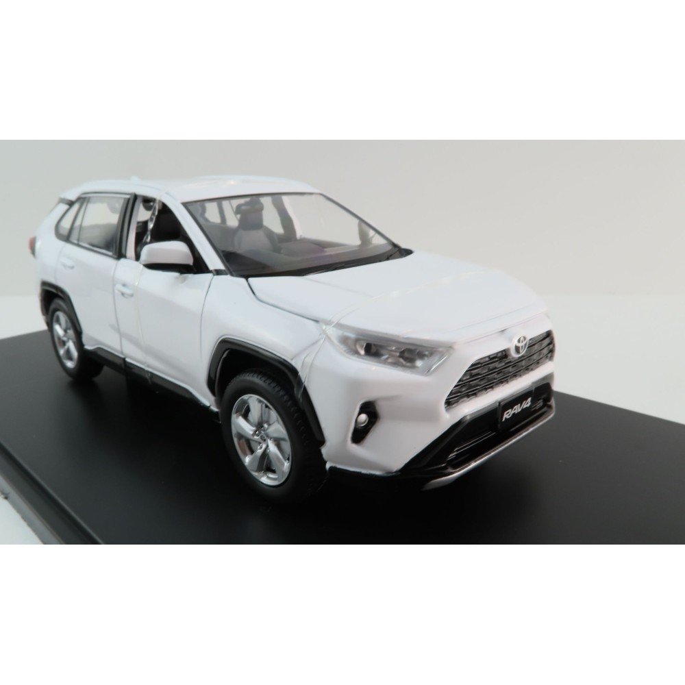 DDA Collectibles DDA124002 - Toyota RAV4 With Lights & Sounds White - Scale 1:24