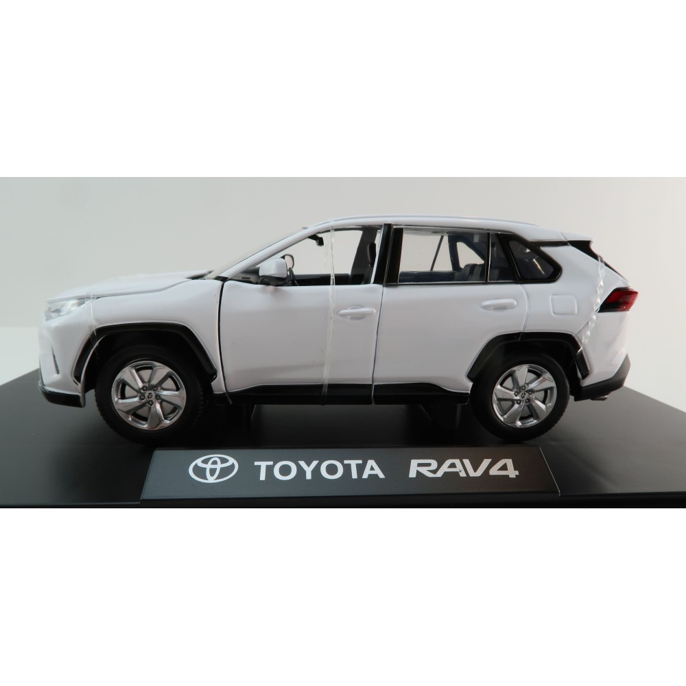 DDA Collectibles DDA124002 - Toyota RAV4 With Lights & Sounds White - Scale 1:24